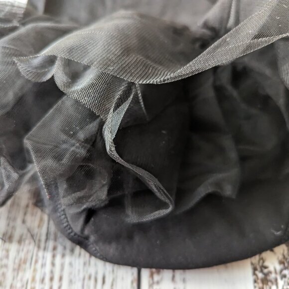 Baby Girl Tank Tutu Dress Black and Pink Size 6-12 - Picture 4 of 7